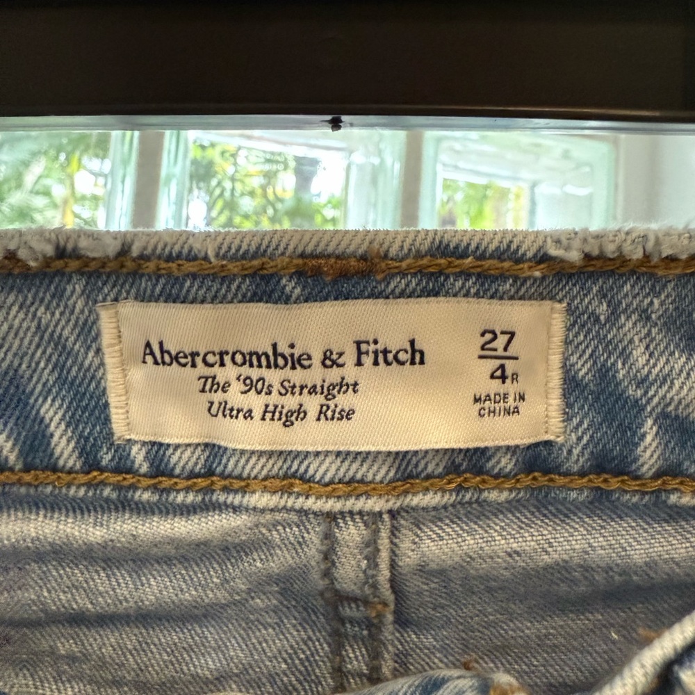 Abercrombie & Fitch Light Blue Denim